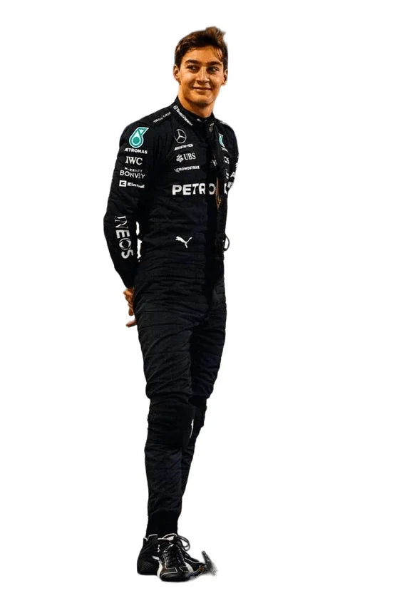 2023 George Russell PETRONAS Mercedes F1 Race Suit - F1 Vintage Racewear