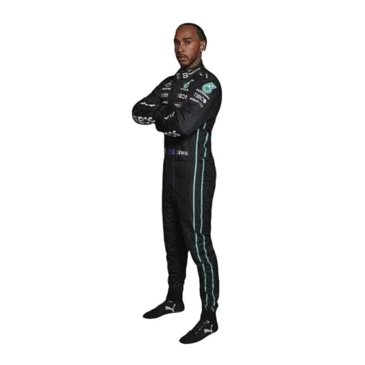 2022 Lewis Hamilton PETRONAS Mercedes F1 Race Suit - F1 Vintage Racewear