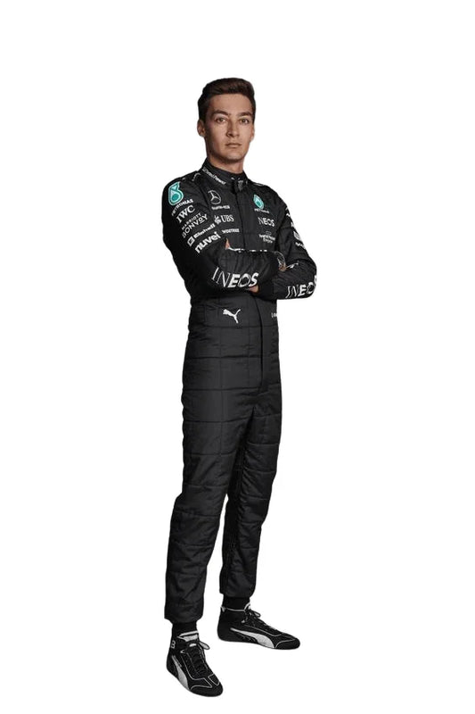 2023 George Russell PETRONAS Mercedes F1 Race Suit - F1 Vintage Racewear