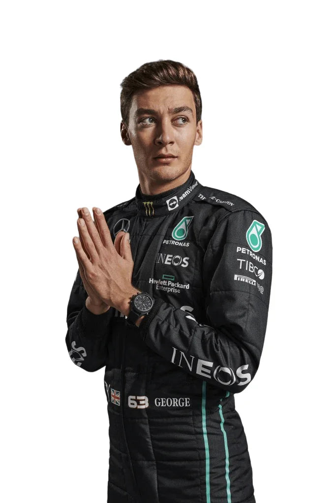 2022 George Russell PETRONAS Mercedes F1 Race Suit - F1 Vintage Racewear