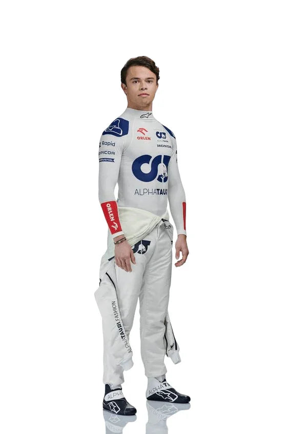 2023 Nyck De Vries Alphatauri F1 Race Suit - F1 Vintage Racewear