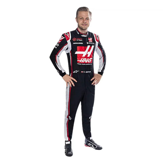 2020 Kevin Magnussen Haas F1 Race Suit - F1 Vintage Racewear