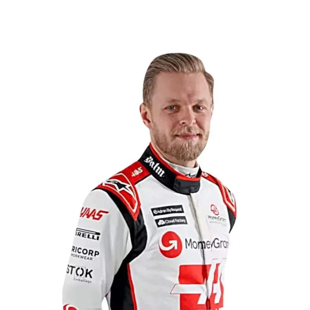 2023 Kevin Magnussen Haas F1 Race Suit - F1 Vintage Racewear
