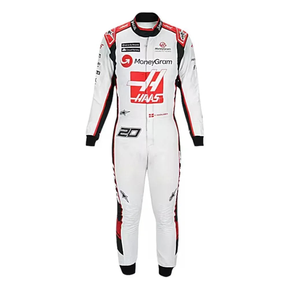 2023 Kevin Magnussen Haas F1 Race Suit - F1 Vintage Racewear