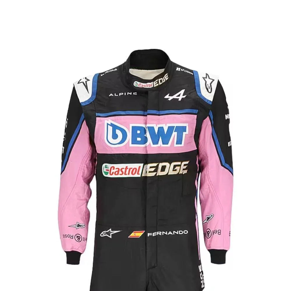 2022 Fernando Alonso Alpine F1 Race Suit - F1 Vintage Racewear