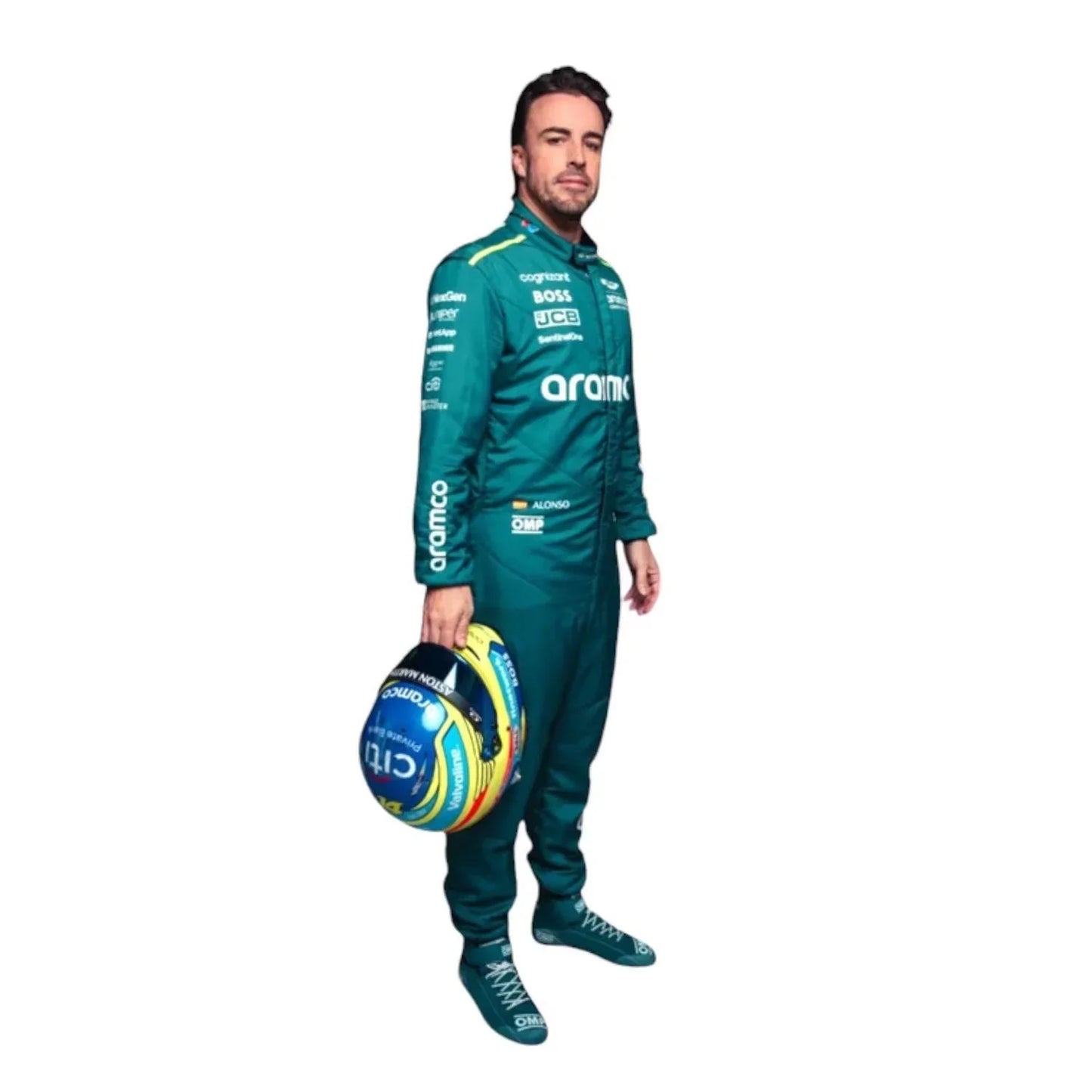 2024 Fernando Alonso Aston Martin F1 Race Suit - F1 Vintage Racewear