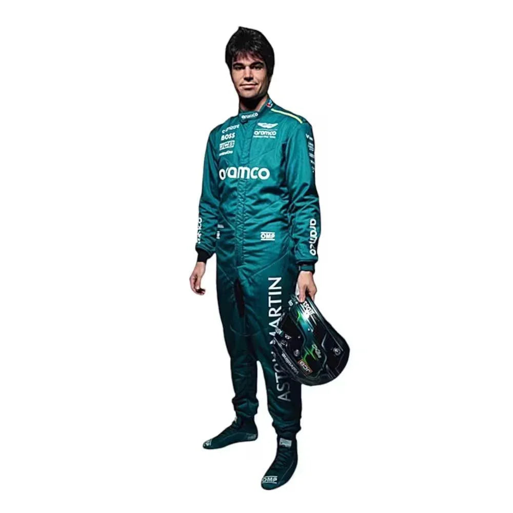 2024 Lance Stroll Aston Martin F1 Race Suit - F1 Vintage Racewear