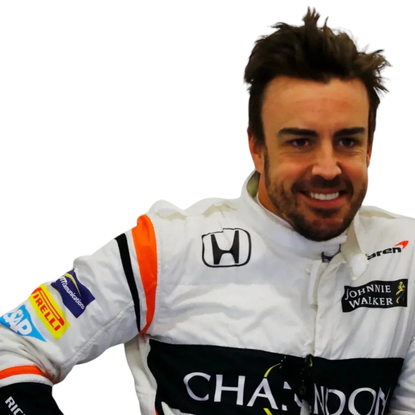 Fernando Alonso 2017 McLaren Formula One Race Suit Replica - F1 Vintage Racewear