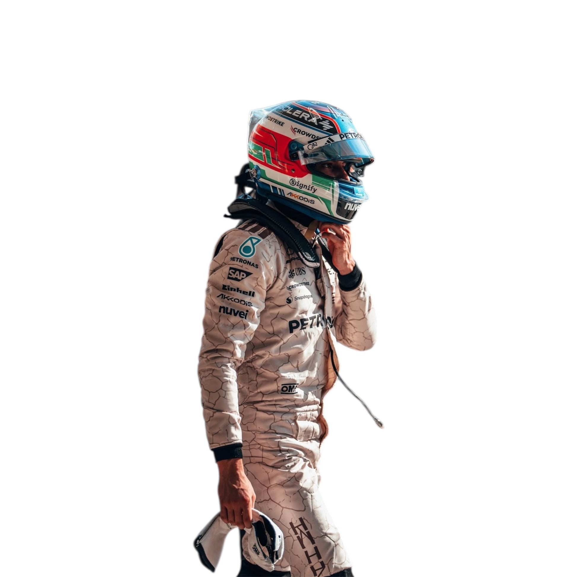 George Russell 2025 Mercedes F1 Race Suit - US GP - F1 Vintage Racewear
