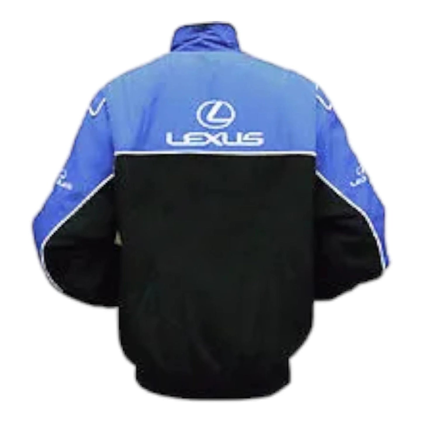 Lexus Racing Jacket Royal Blue and Black - F1 Vintage Racewear