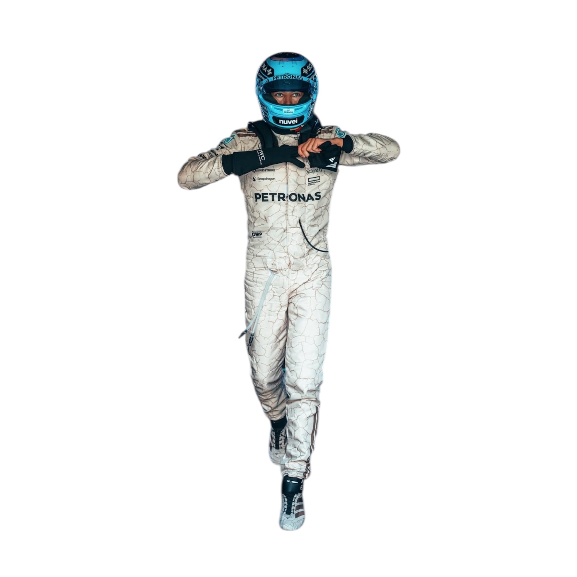 George Russell 2025 Mercedes F1 Race Suit - US GP - F1 Vintage Racewear