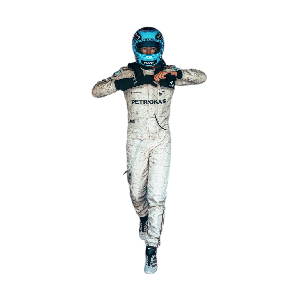 George Russell 2025 Mercedes F1 Race Suit - US GP - F1 Vintage Racewear