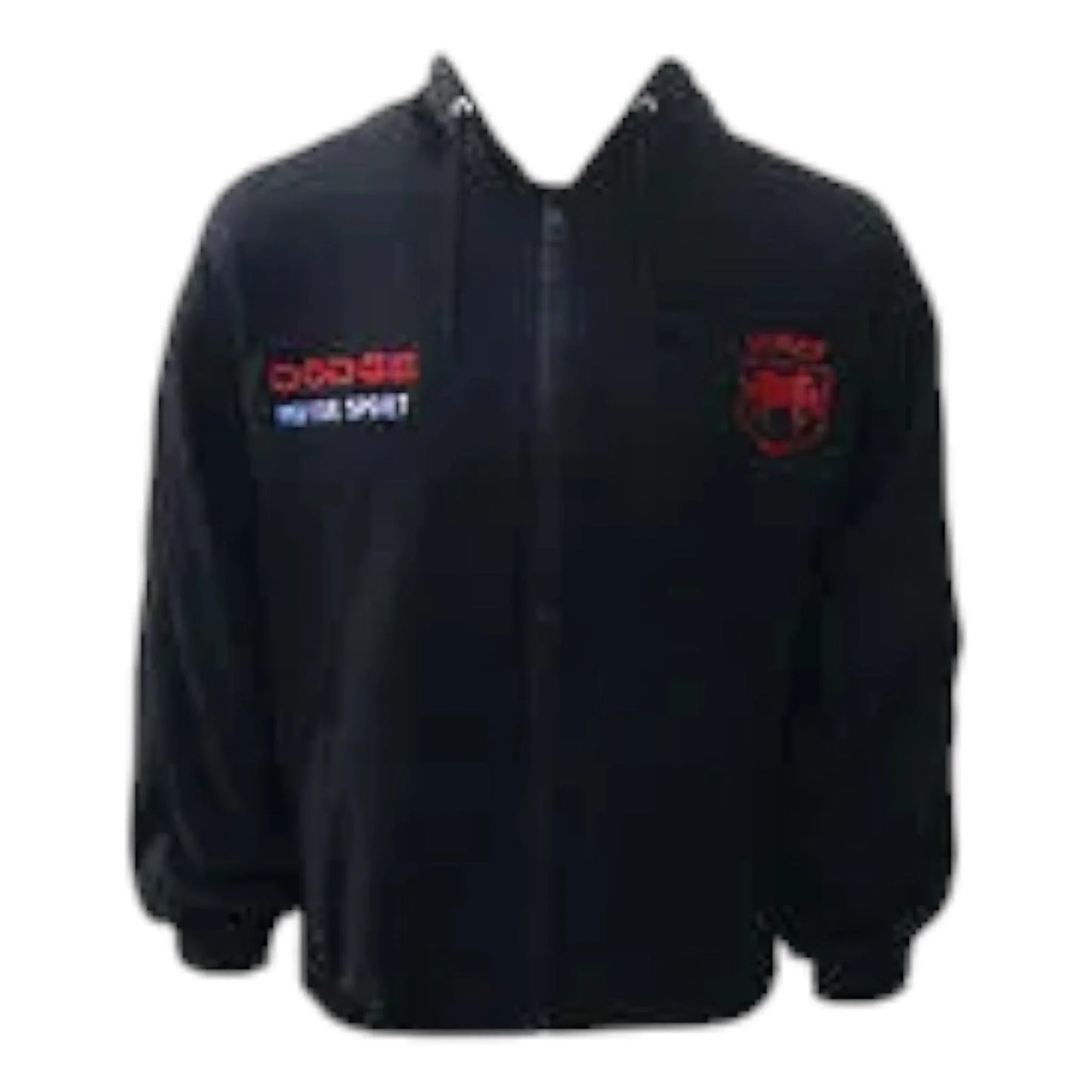 Dodge Viper Hoodie Sweatshirt Black and Red - F1 Vintage Racewear