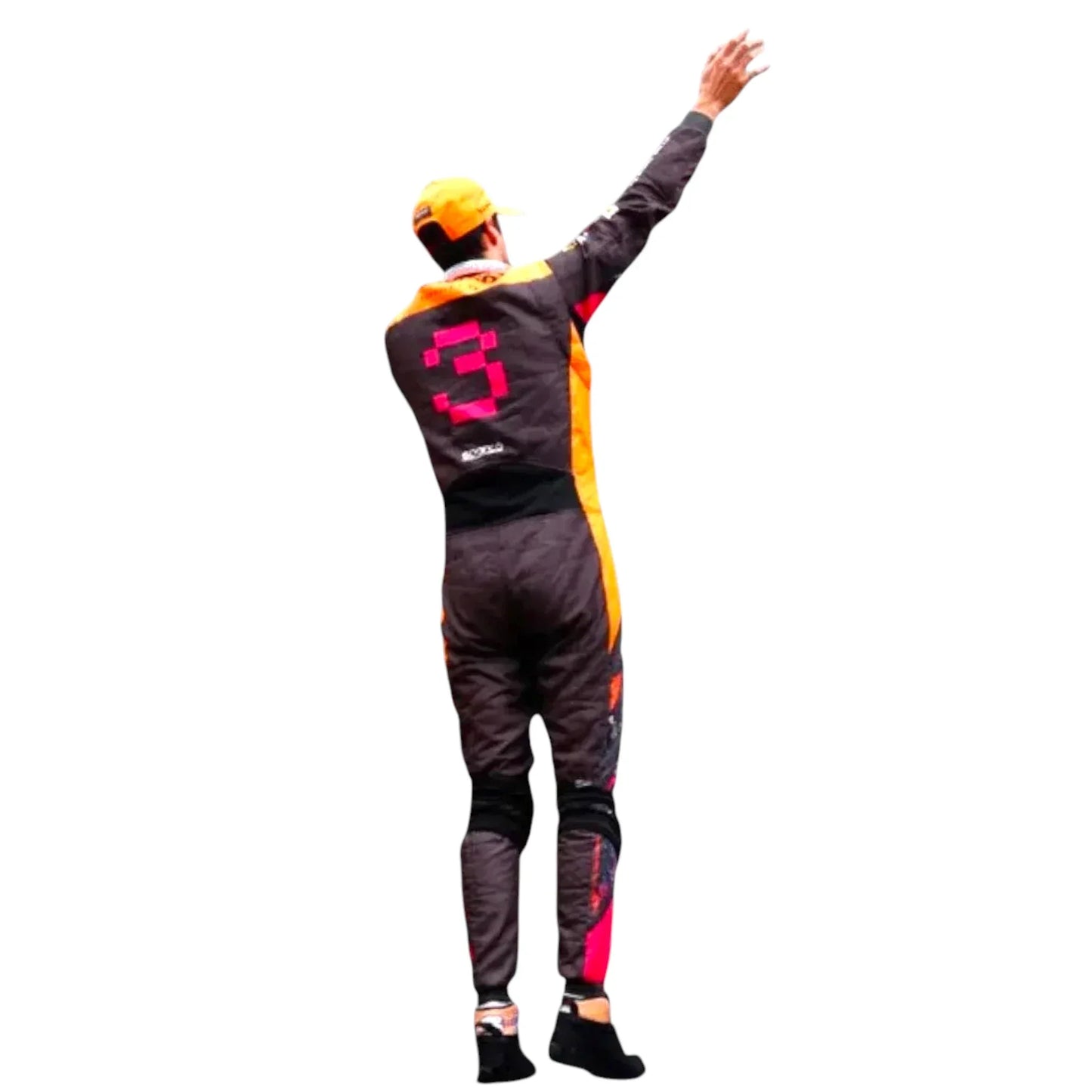 2022 Daniel Ricciardo Original Japan/Singapore GP Special Design McLaren F1 Suit - F1 Vintage Racewear