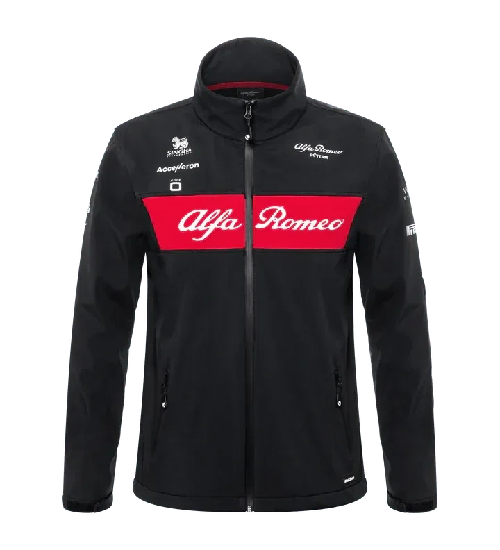 Alfa Romeo Racing F1 2023 Women's Team Softshell Jacket - Black