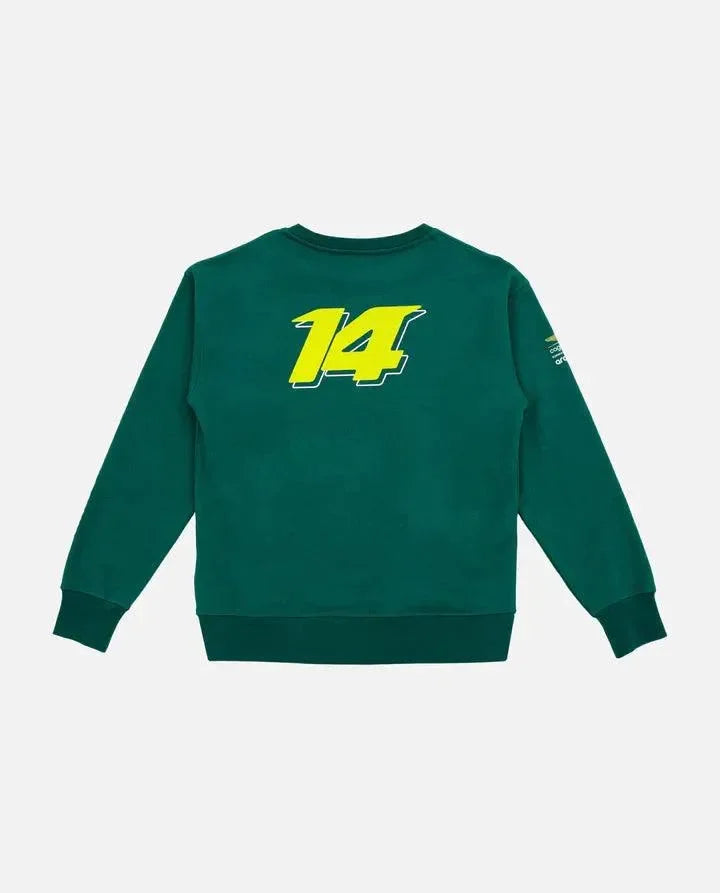 Aston Martin Cognizant F1 Kimoa Fernando Alonso Men's Lifestyle Sweater - Green