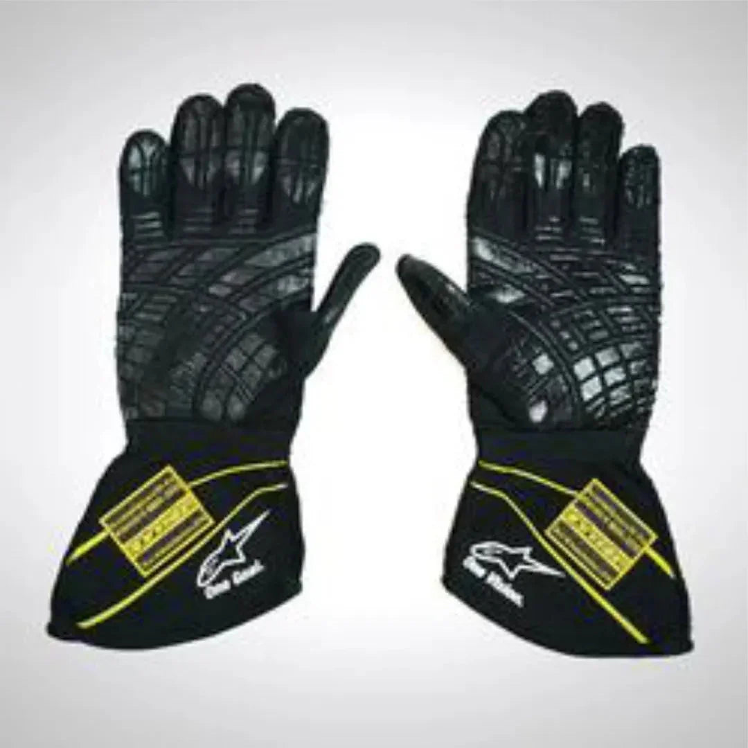 2018 Carlos Sainz Renault F1 Team Racing Gloves - F1 Vintage Racewear