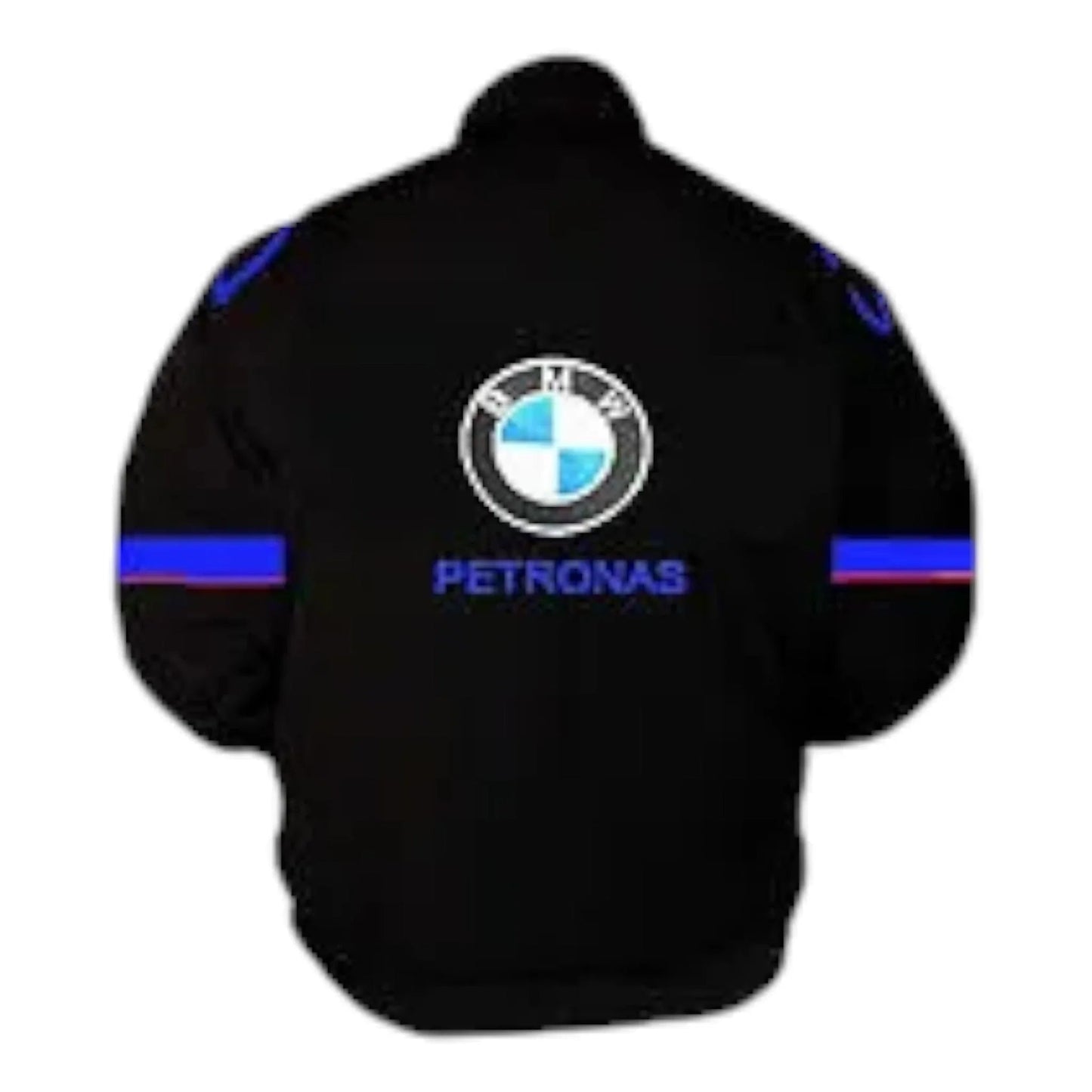 BMW Petronas Racing Jacket Black and Royal Blue