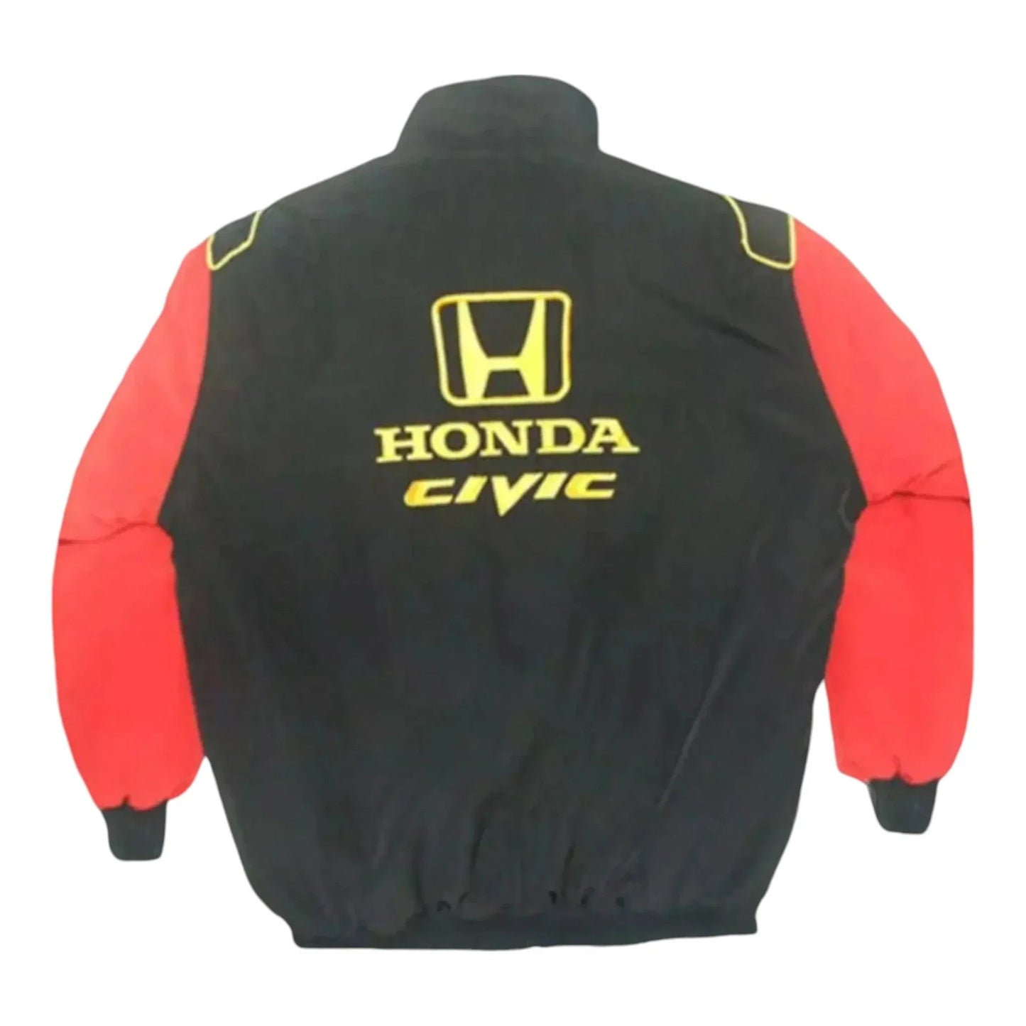 Black and Red Honda Civic Nascar Racing Jacket