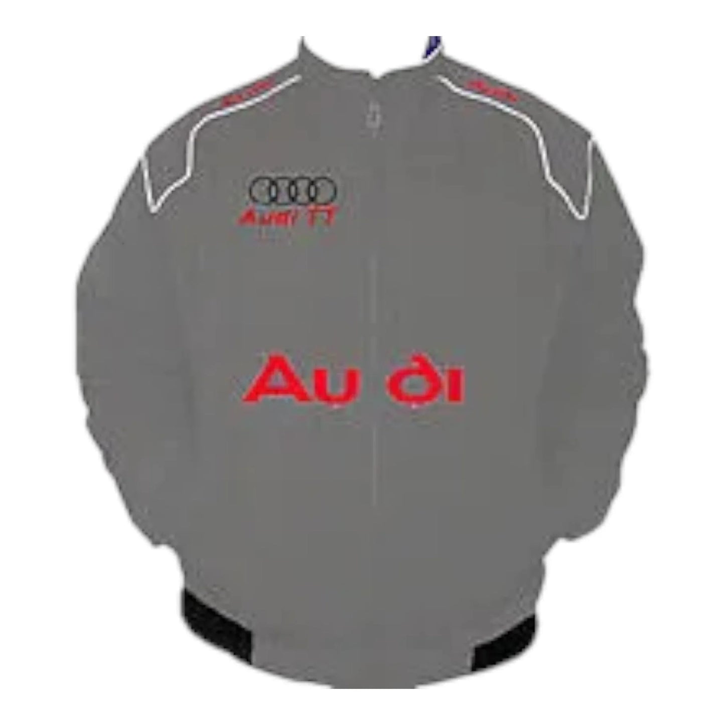 Audi TT Racing Jacket Dark Gray - F1 Vintage Racewear