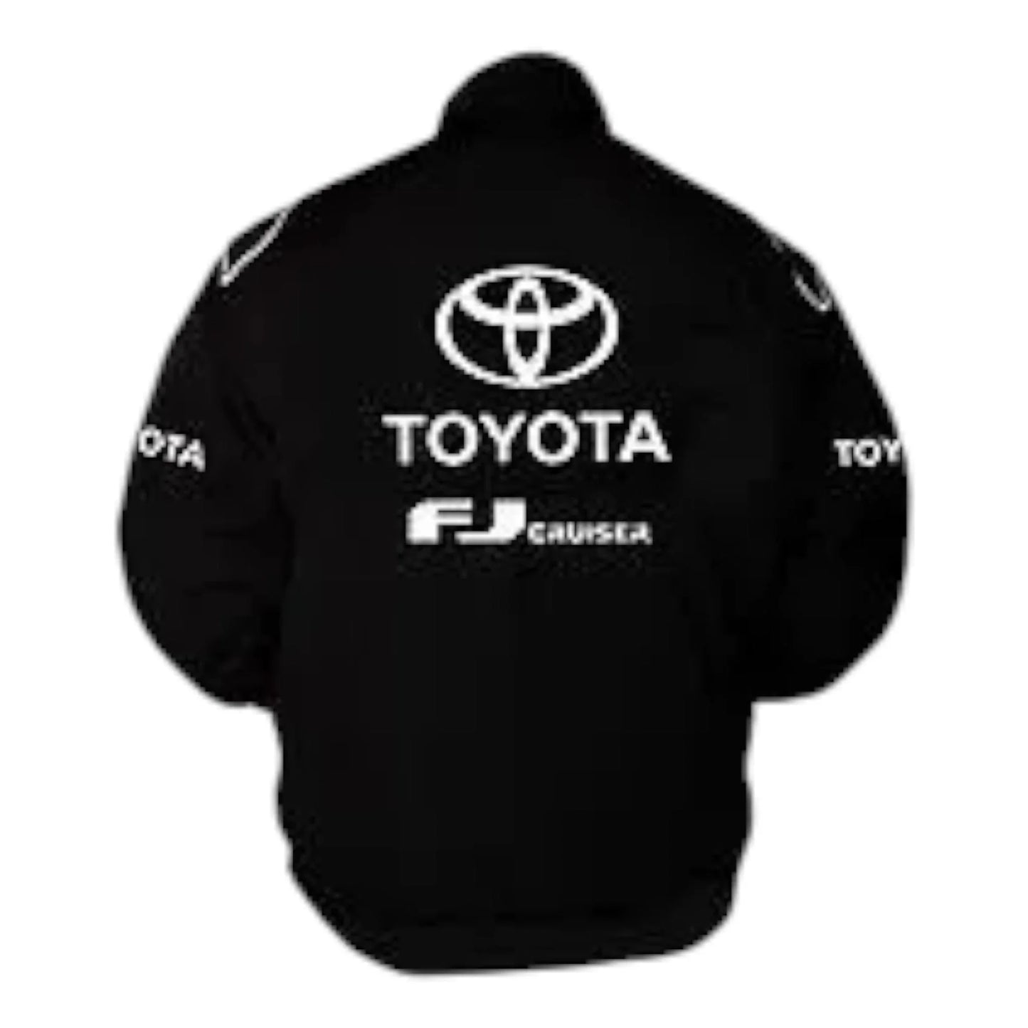 Toyota FJ Cruiser Racing Jacket Black - F1 Vintage Racewear