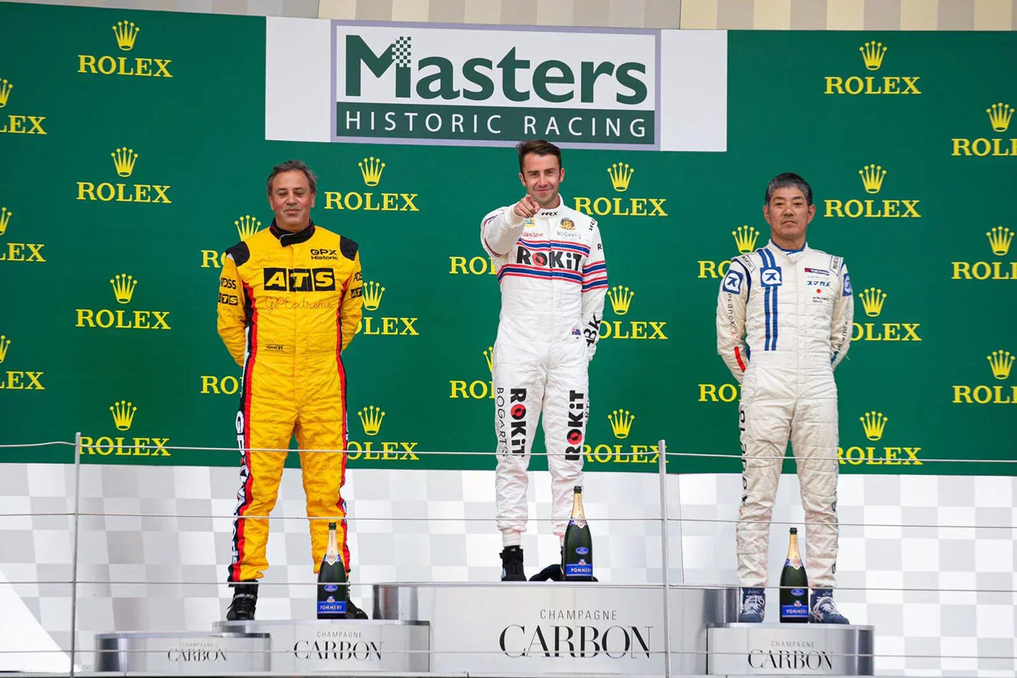 2019 James Davison Winning British GP Classic Team Lotus Masters F1 Suit - F1 Vintage Racewear