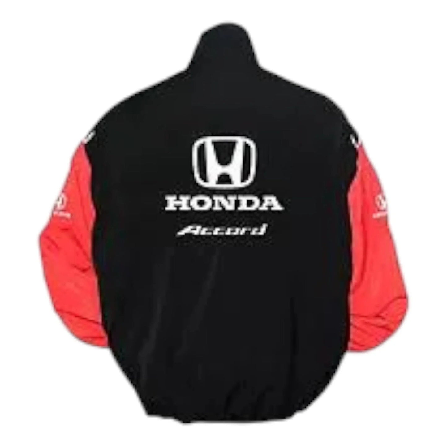 Honda Accord Racing Jacket Black and Red - F1 Vintage Racewear