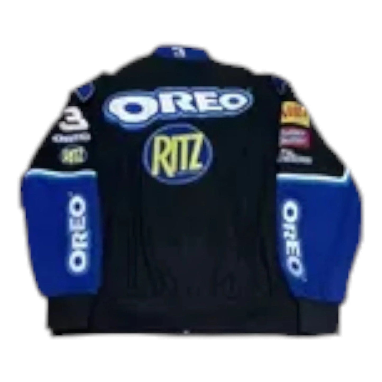 F1 Biker Racing Streetwear Embroidered Bomber Jacket