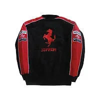 Ferrari F1 Team Vintage Jacket Red-Black - F1 Vintage Racewear