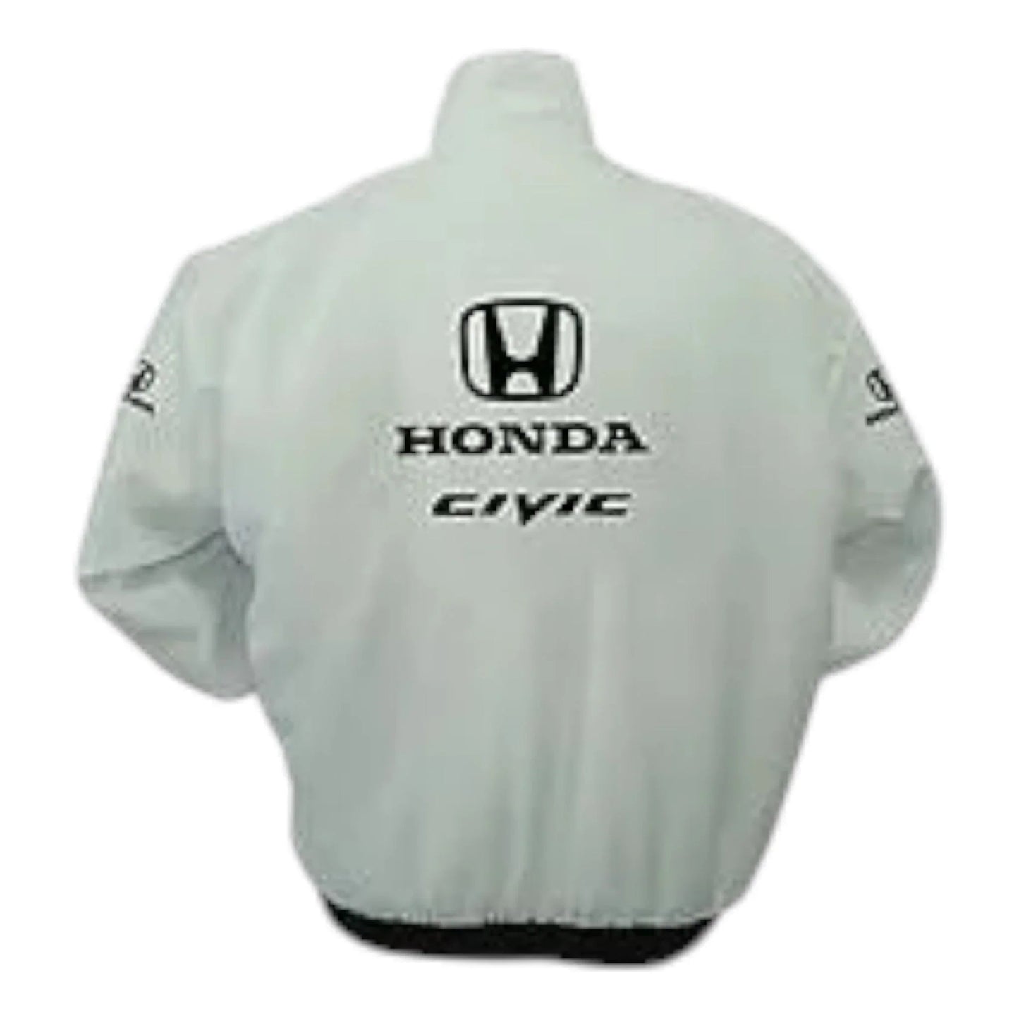 Honda Civic Racing Jacket White - F1 Vintage Racewear