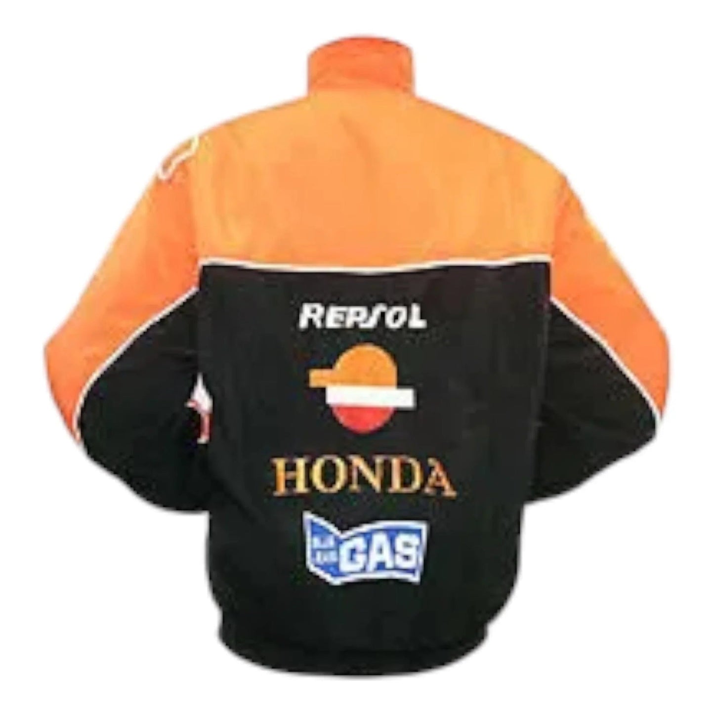 Honda Repsol Snap-on Racing Jacket Black and Orange