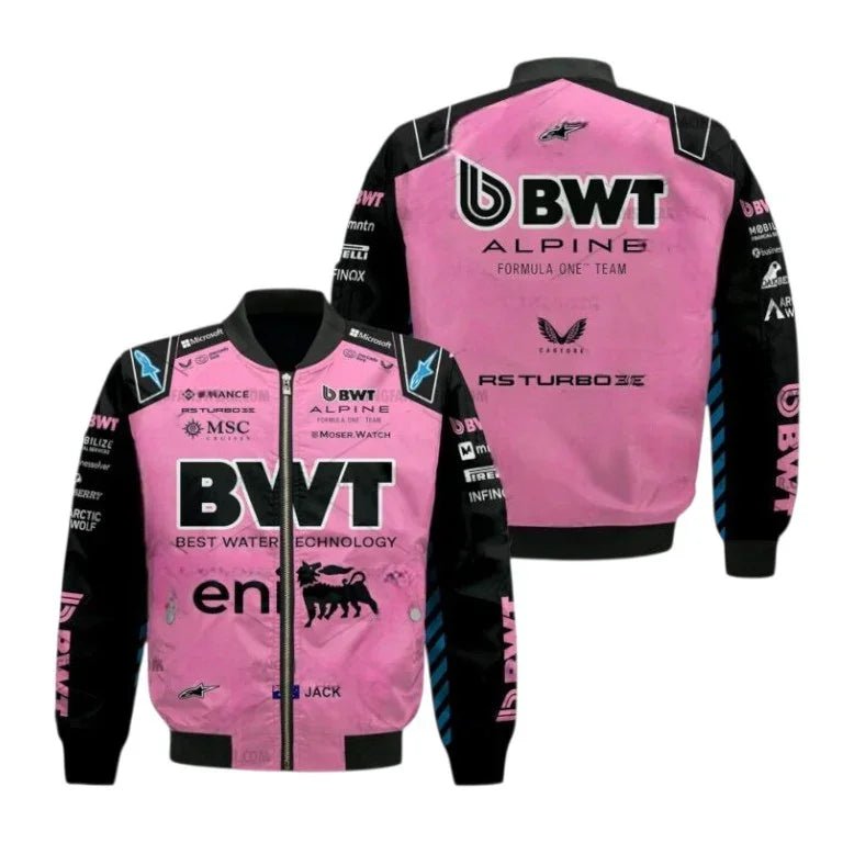 Jack Doohan 2025 BWT Alpine Formula One Bomber Jacket