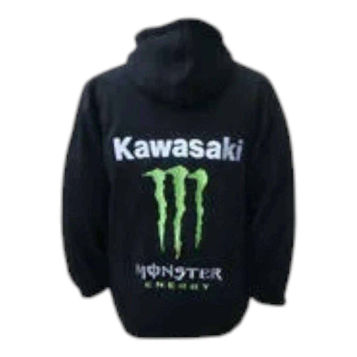 Kawasaki Monster Energy Hoodie Sweatshirt - F1 Vintage Racewear