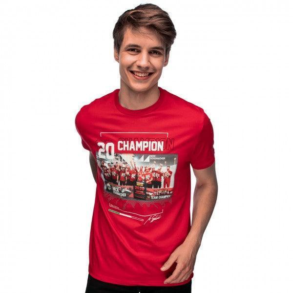 MICK SCHUMACHER T-SHIRT F2 WORLD CHAMPION 2020