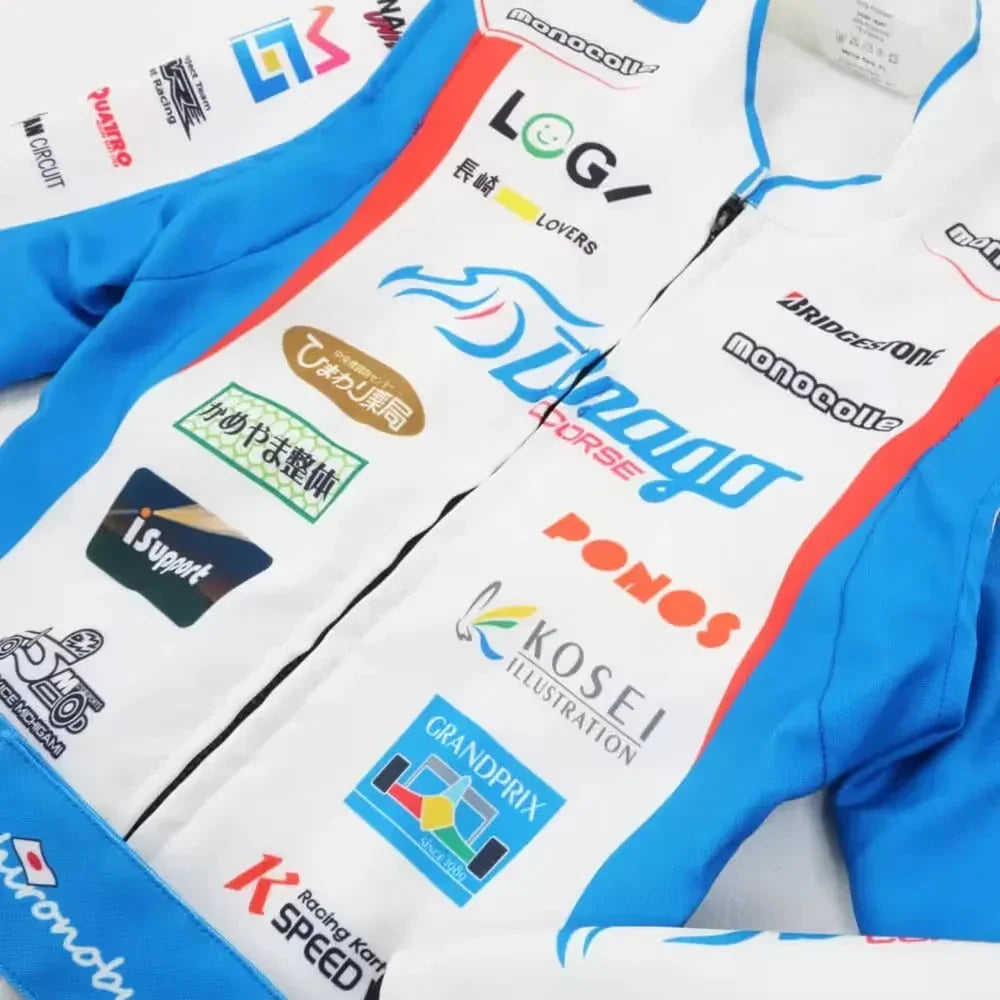 Marina Unik Hironobu Shimizu Final Edition Custom Kart Suits - F1 Vintage Racewear