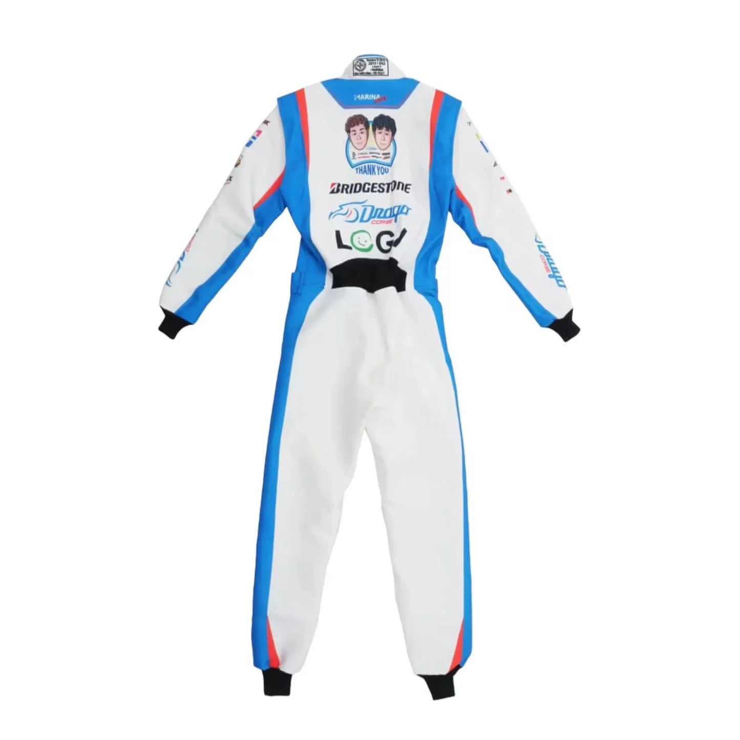 Marina Unik Hironobu Shimizu Final Edition Custom Kart Suits - F1 Vintage Racewear