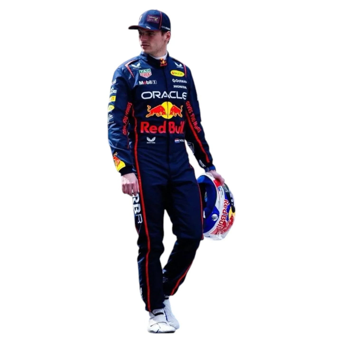 Max Verstappen 2025 Oracle Red Bull F1 Team Race Suit