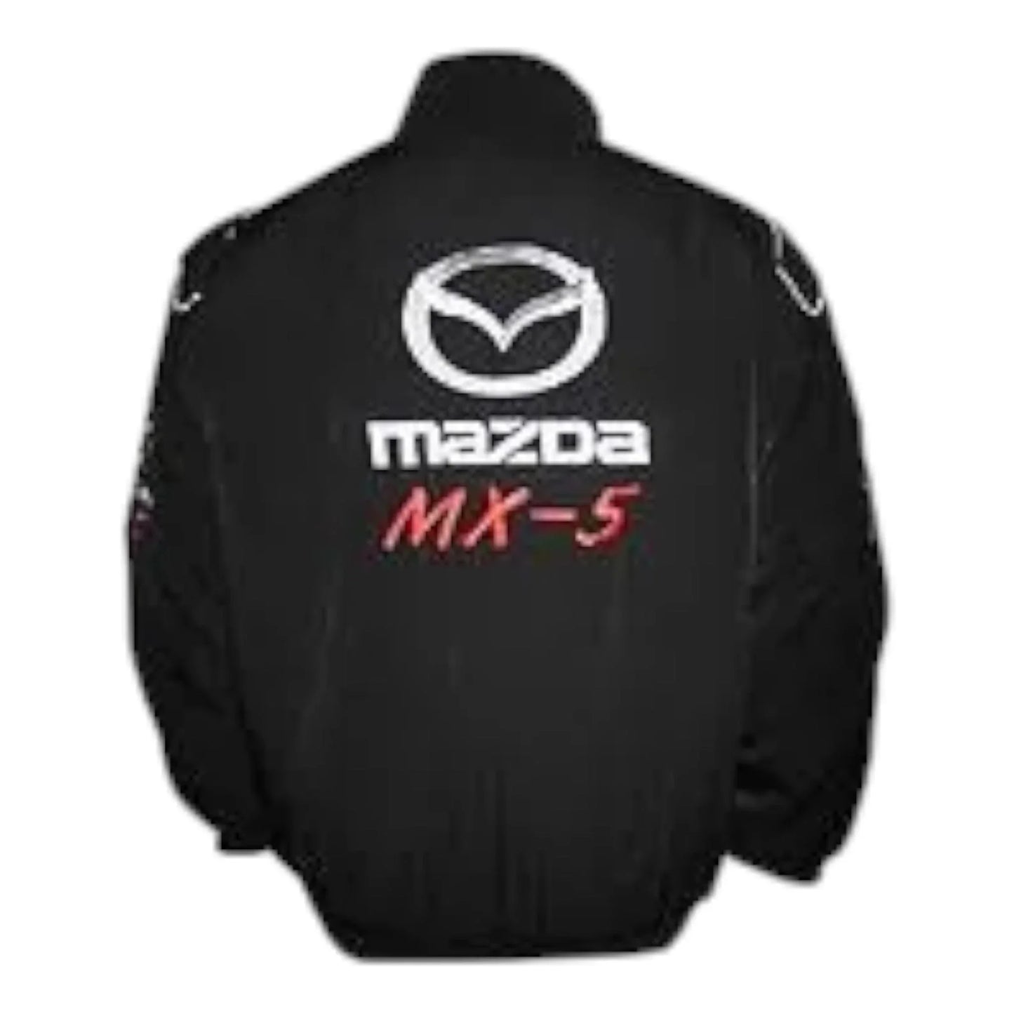 Mazda MX-5 Racing Jacket Black - F1 Vintage Racewear