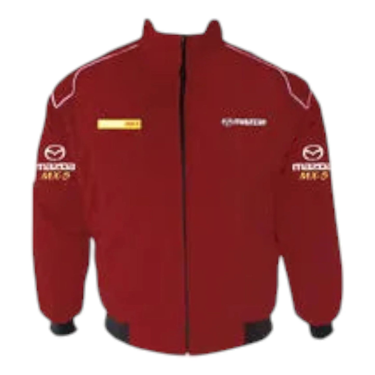 Mazda MX-5 Racing Jacket Maroon - F1 Vintage Racewear
