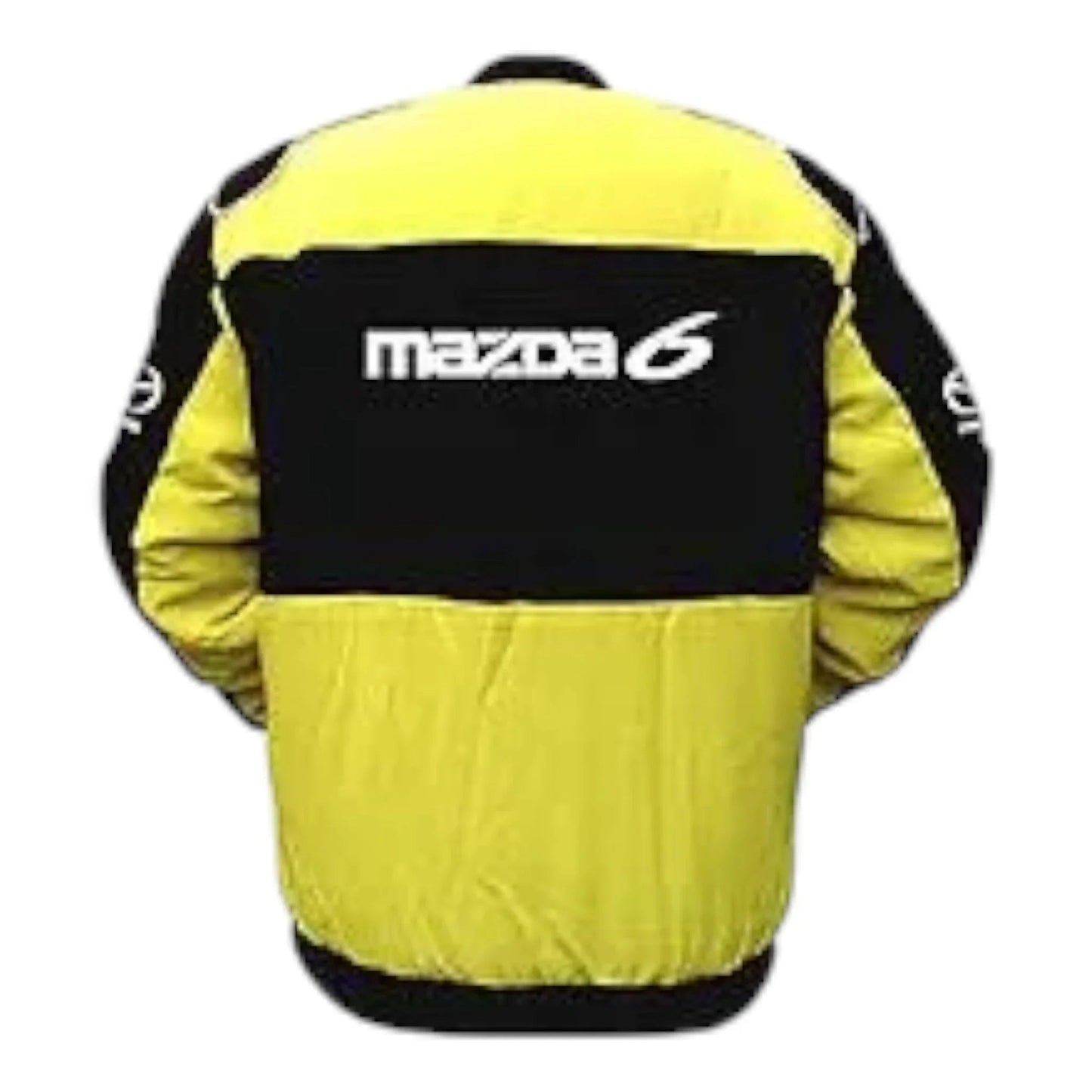 Mazda 6 Racing Jacket Yellow and Black