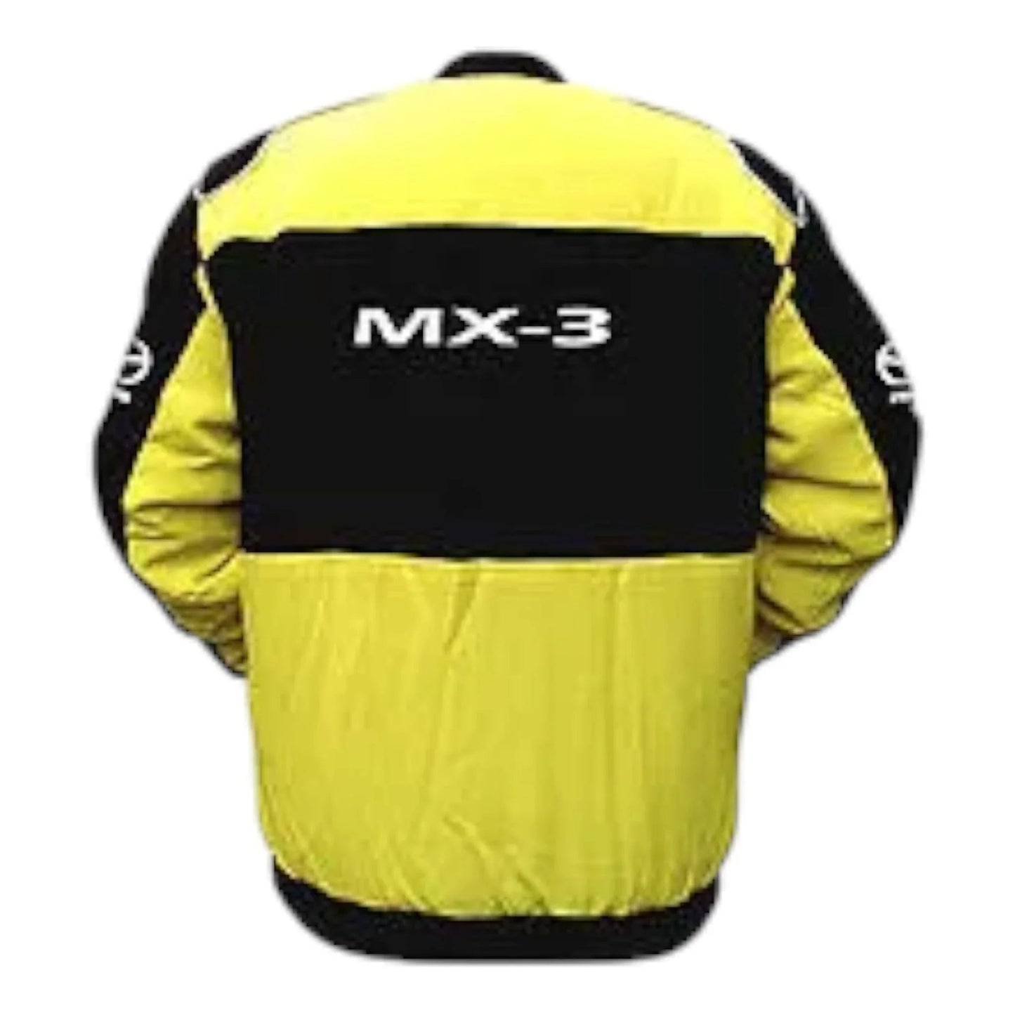 Mazda MX-3 Racing Jacket Yellow and Black
