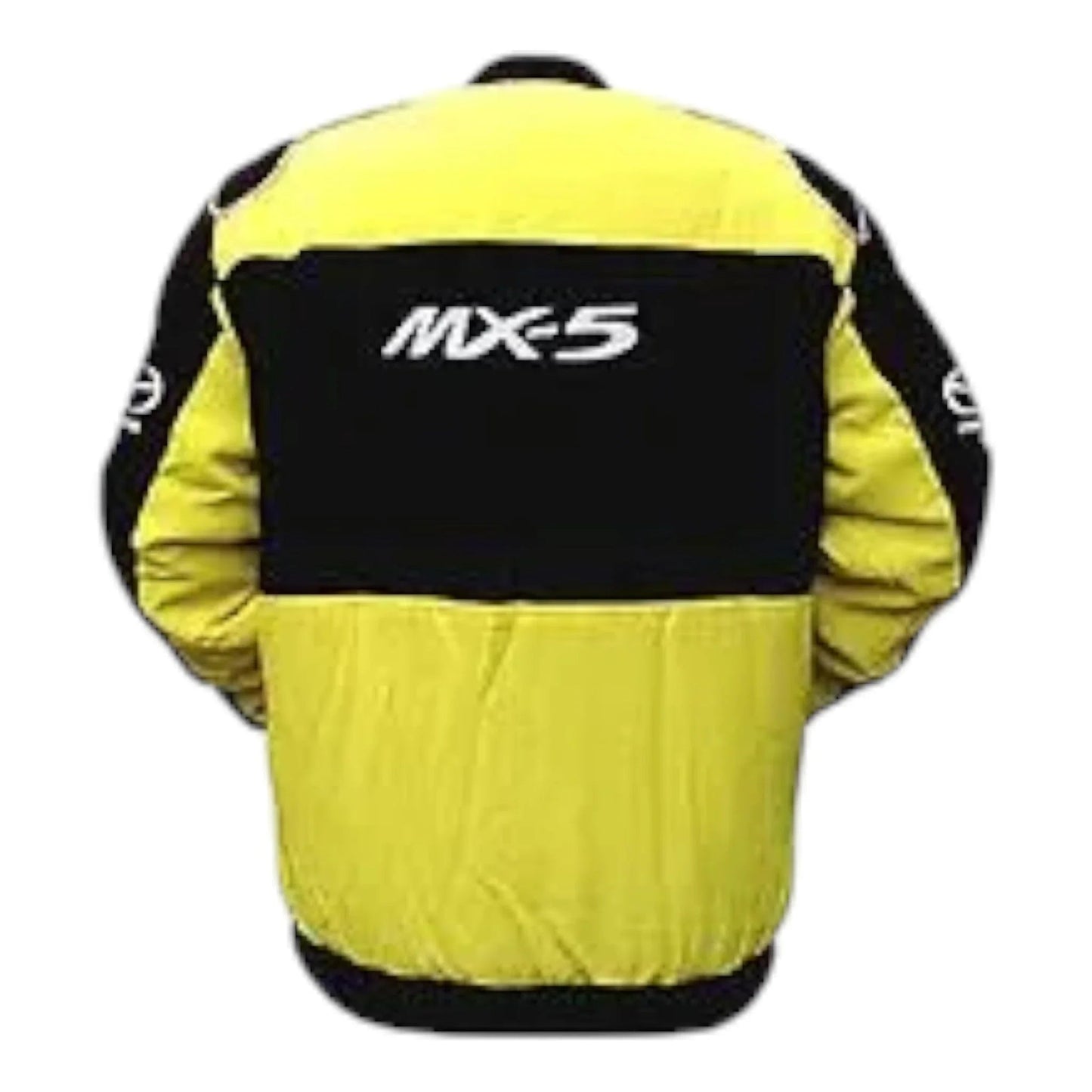 Mazda MX-5 Racing Jacket Yellow and Black