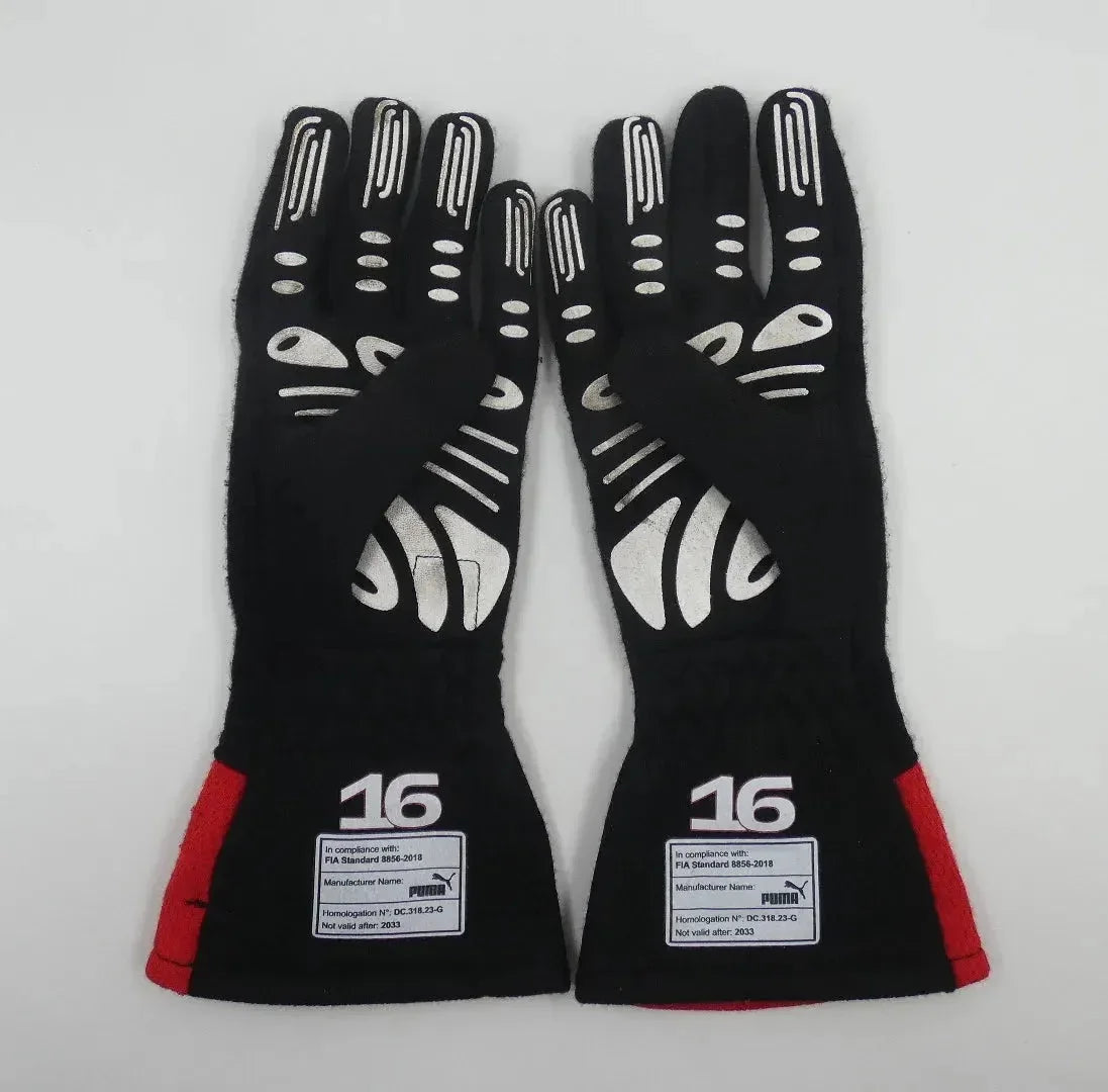 2023 Carlos Sainz Scuderia Ferrari F1 Race Gloves - F1 Vintage Racewear