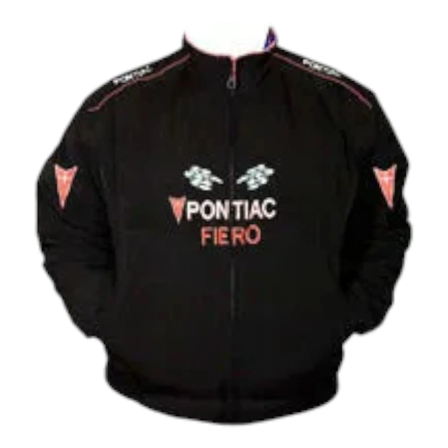 Pontiac Fiero Racing Jacket Black - F1 Vintage Racewear