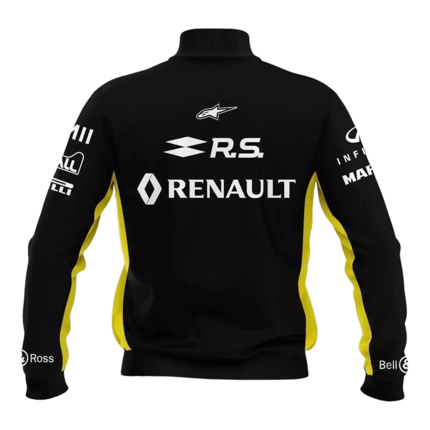 Renault EDGE Personalized Racing Bomber Jacket - F1 Vintage Racewear