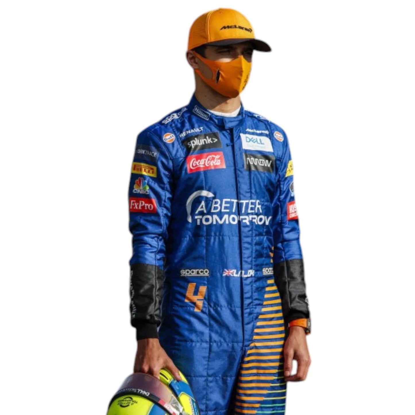 2020 Lando Norris McLaren Formula One Team Race Suit - F1 Vintage Racewear
