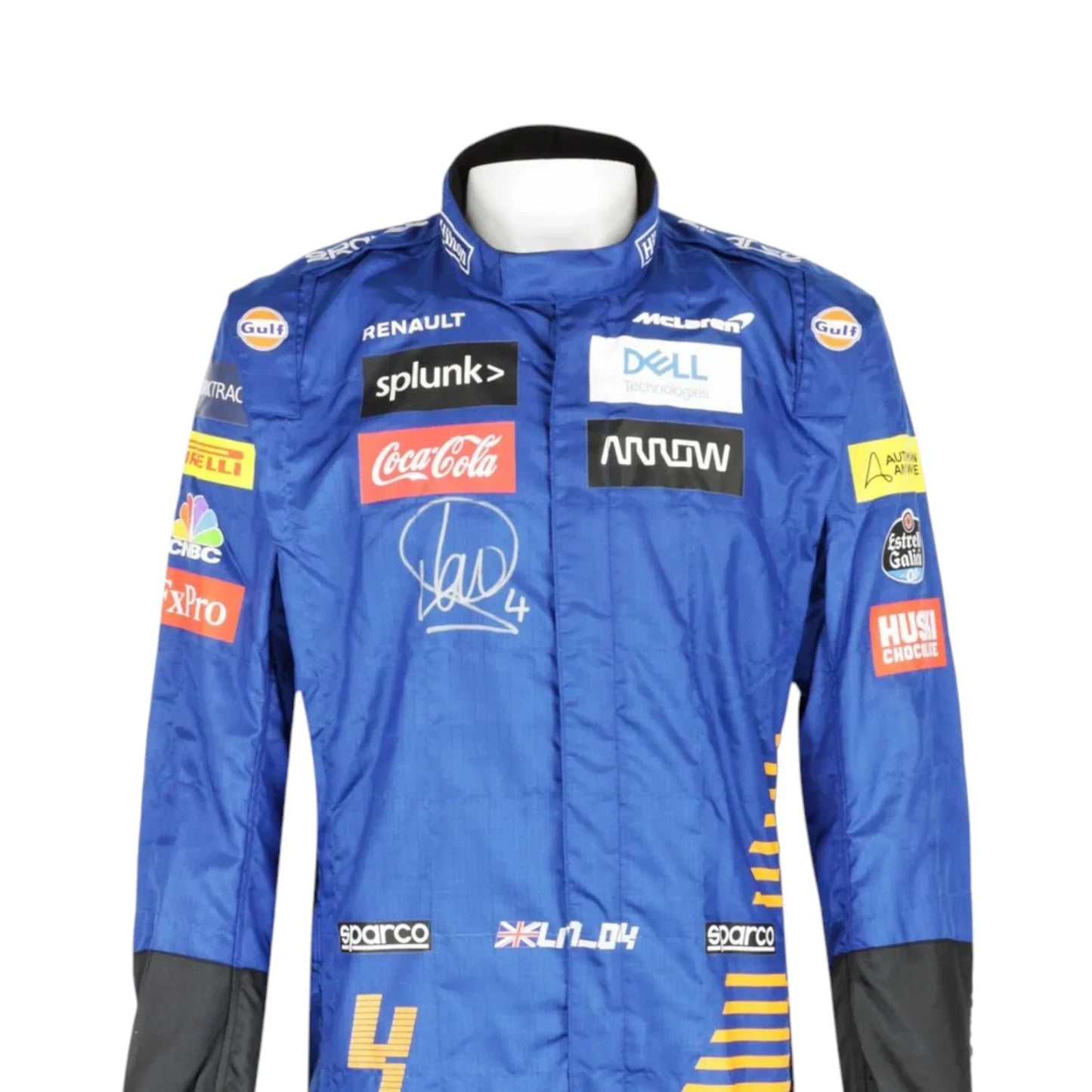 2020 Lando Norris McLaren Arrow Promo Formula 1 Suit - F1 Vintage Racewear