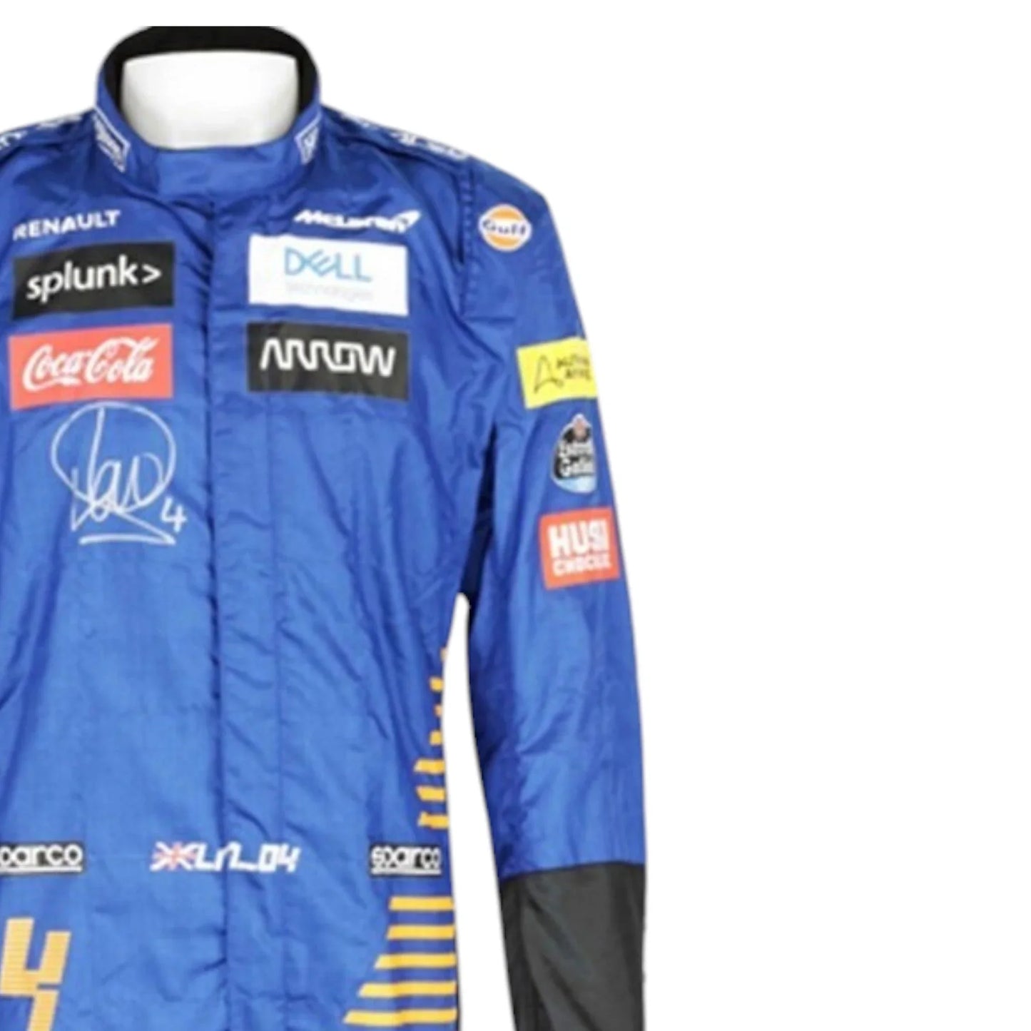 2020 Lando Norris McLaren Arrow Promo Formula 1 Suit - F1 Vintage Racewear