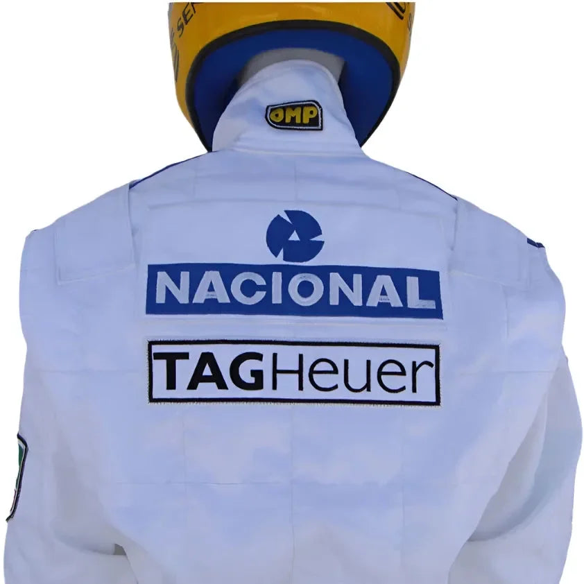 Ayrton Senna 1993 Replica race suit / Masters Paris Bercy - F1 Vintage Racewear