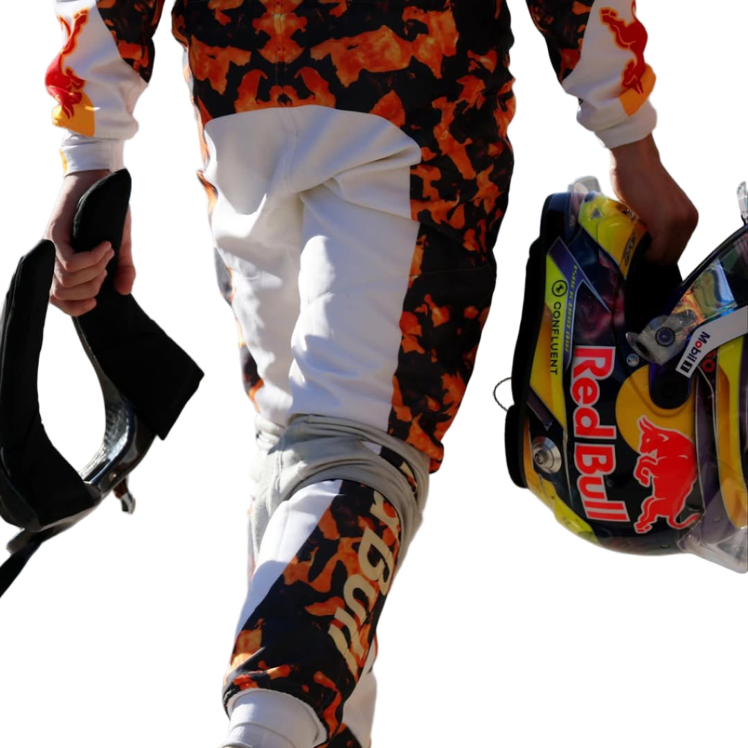 2025 Isack Hadjar F1 Race Suit Visa Cash App Bulls – US GP - F1 Vintage Racewear